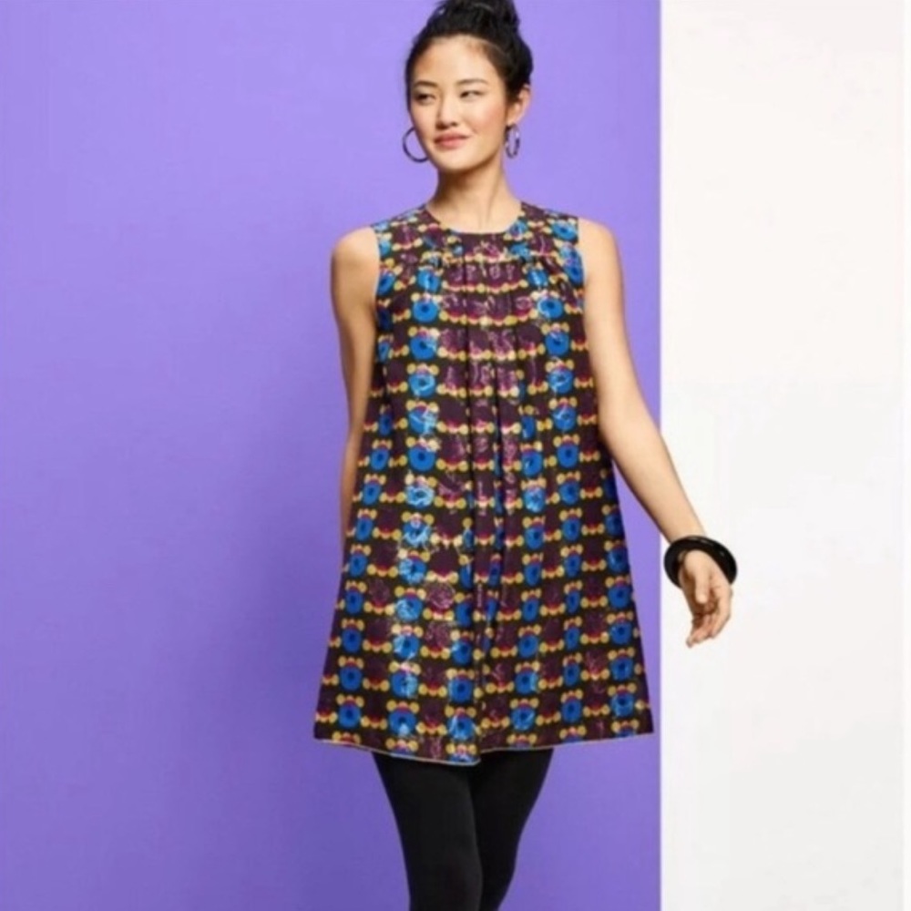 Anna Sui Target 60s 70s Vibes Sleeveless Dress